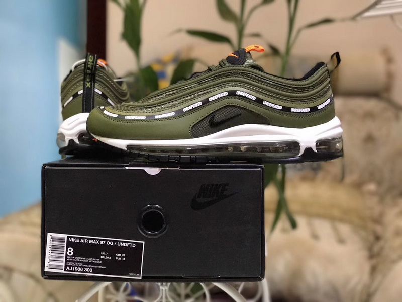 Authentic Undefeated X Nike Air Max 97